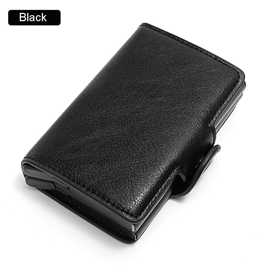 Personalized engraved slim wallet – available colors