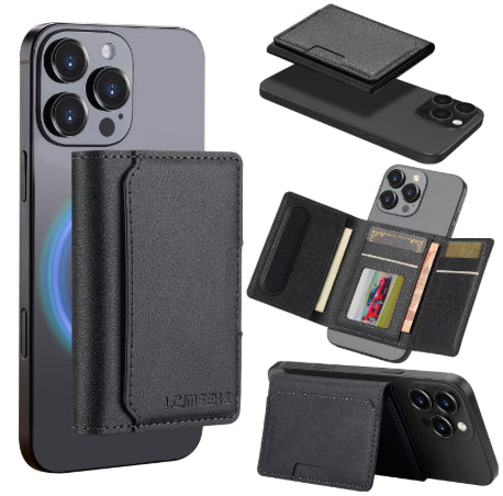 Calvora MagSafe Wallet - Black