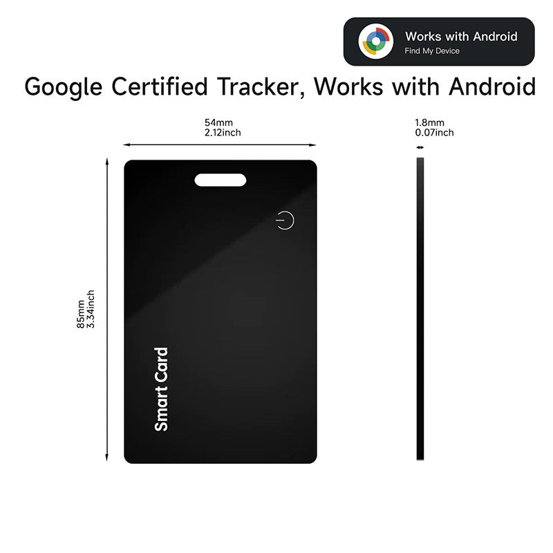 Calvora tracker card – wireless charging