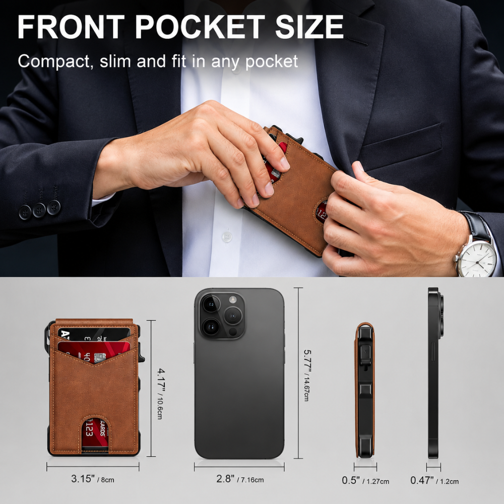 Magvault - Minimalist Men's Slim Wallet