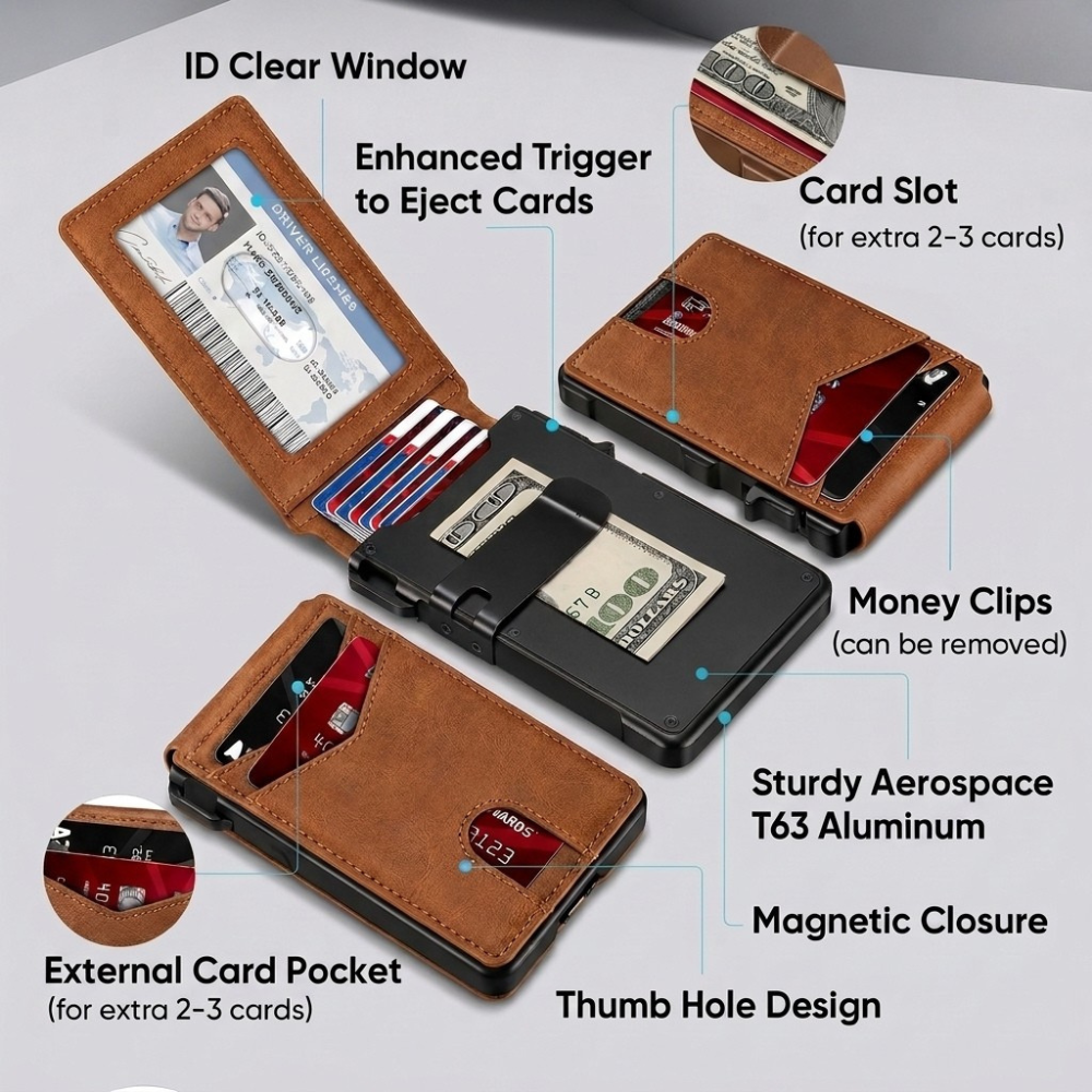 Magvault minimalist slim wallet – card capacity